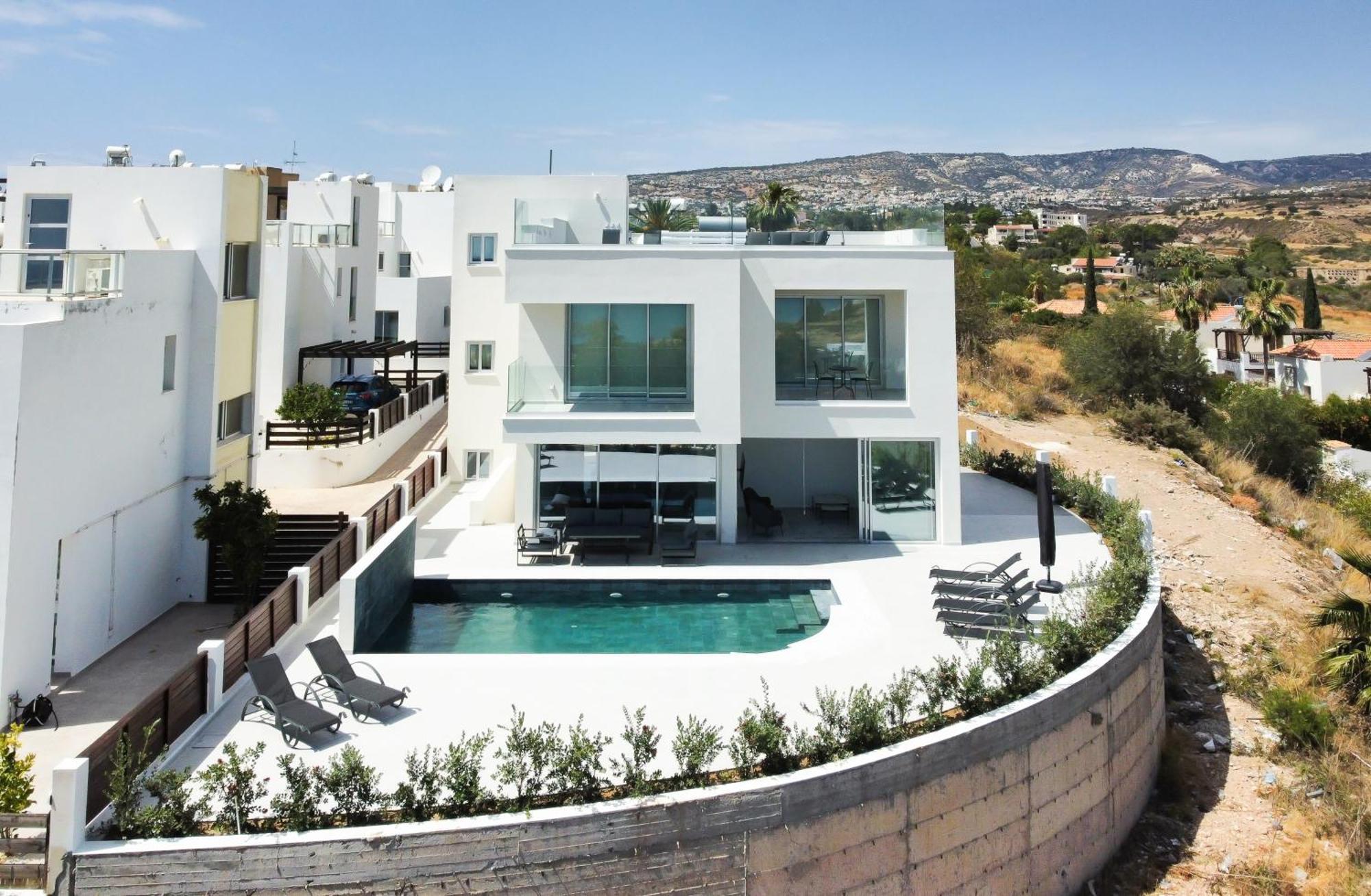 Phaedrus Living Luxury Seaview Coral Bay Villa Pegeia Exterior foto